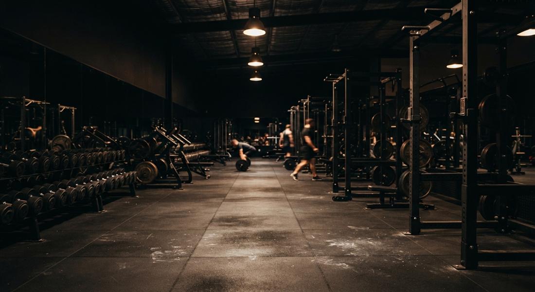 The main gym floor